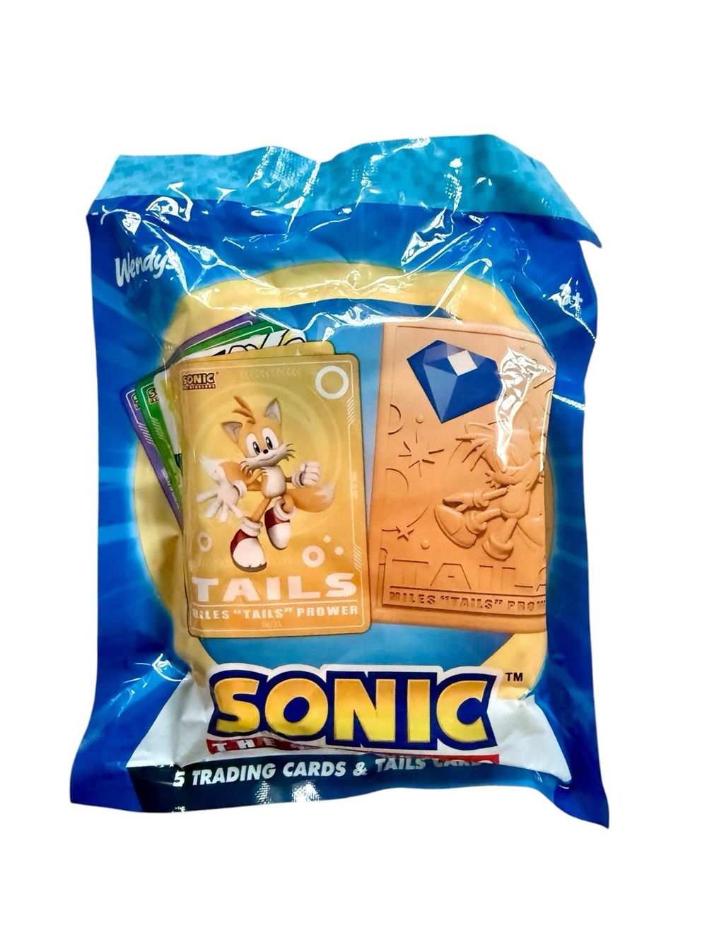 Wendy’s Tails Collectible Kids Meal Toy Sonic the Hedgehog 2026 NEW